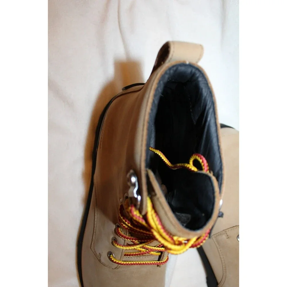 NIB Men's Sorel Leather Boots‎ Waterproof Rain Work Hiking Boots